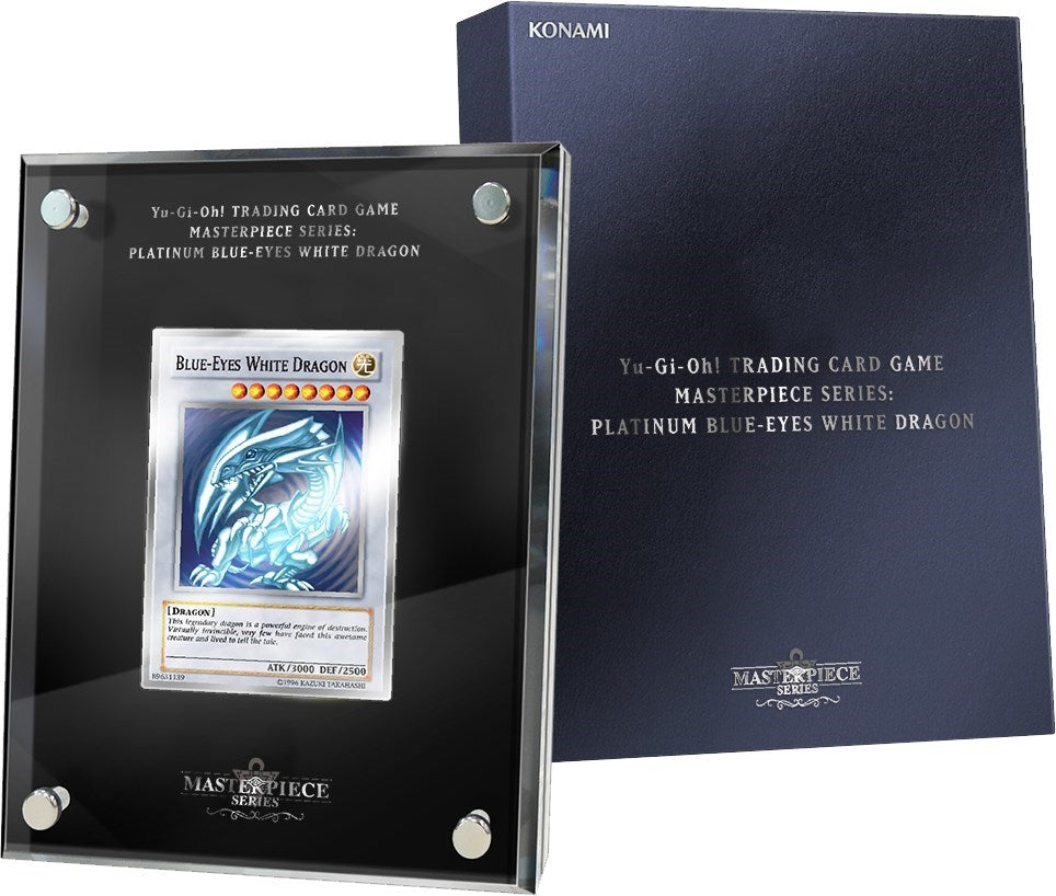 Image for Masterpiece Series: Platinum Blue-Eyes White Dragon - YuGiOh