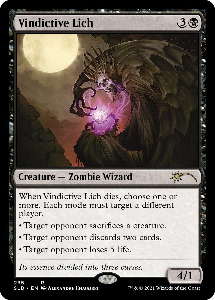Image for Vindictive Lich (Secret Lair Drop Series) (235) - Magic: The Gathering