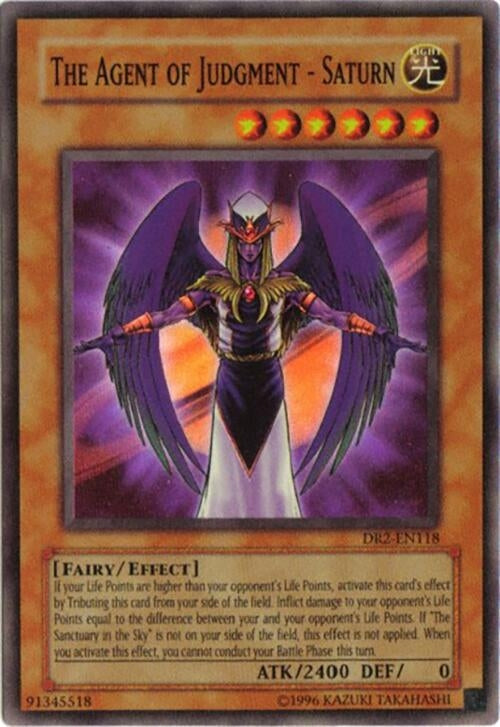 Image for The Agent of Judgment - Saturn (Dark Revelation Volume 2) (DR2-EN118) - YuGiOh