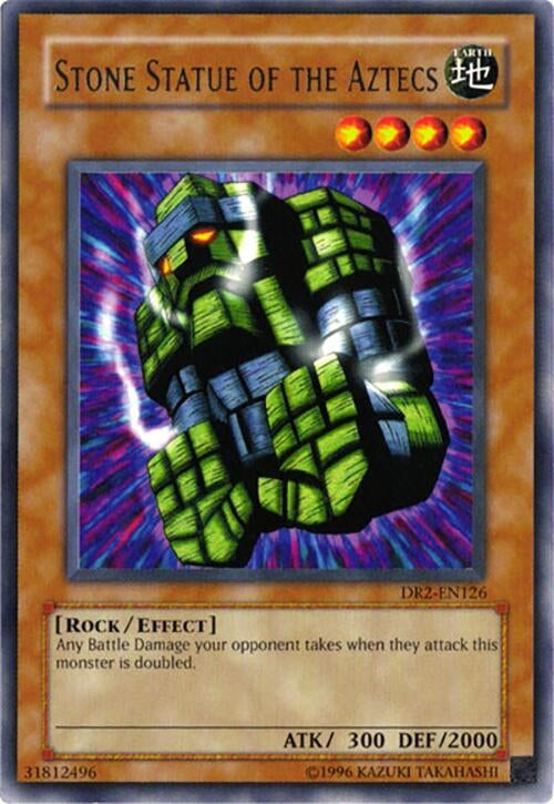 Image for Stone Statue of the Aztecs (Dark Revelation Volume 2) (DR2-EN126) - YuGiOh