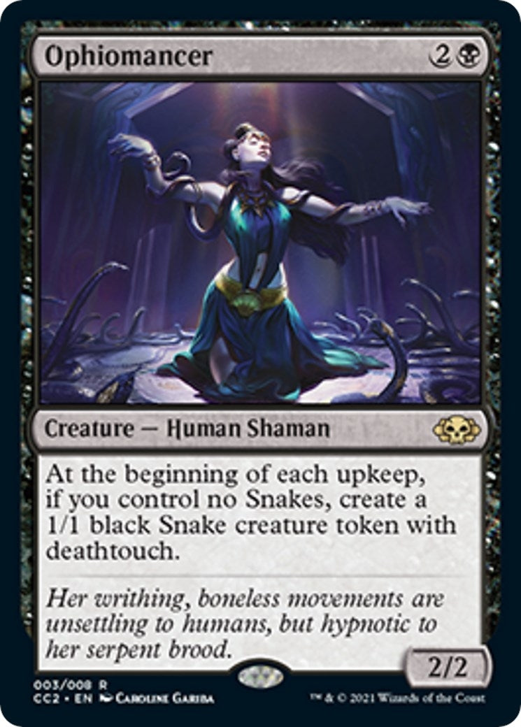 Image for Ophiomancer (Commander Collection: Black) (3) - Magic: The Gathering