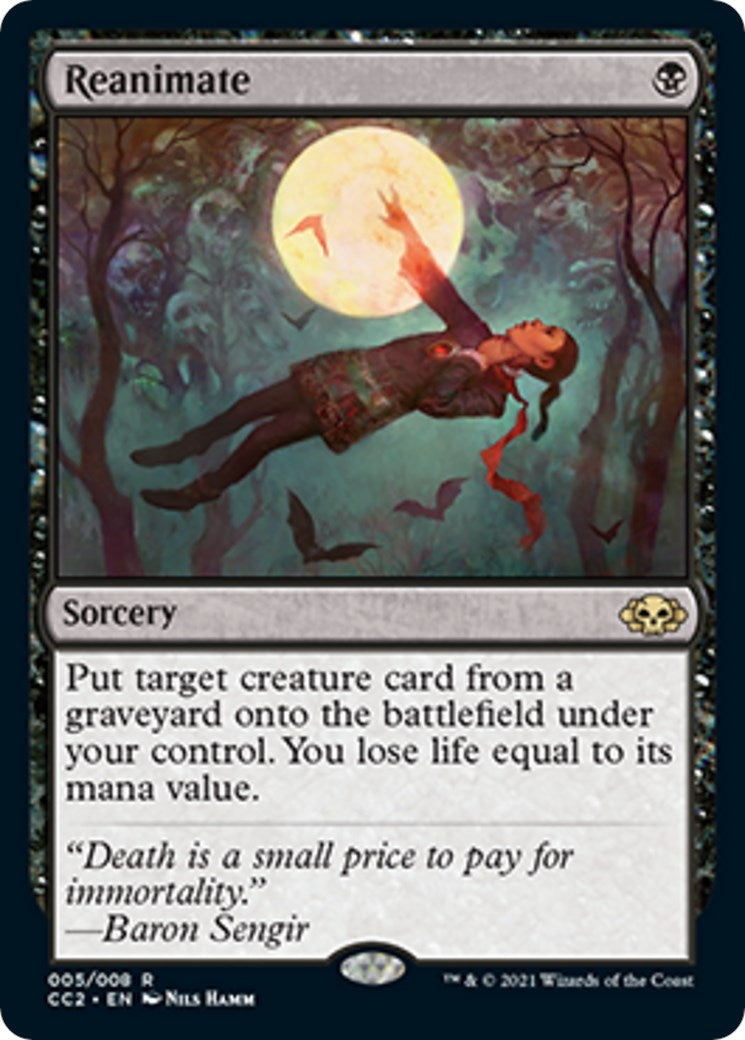 Image for Reanimate (Commander Collection: Black) (5) - Magic: The Gathering