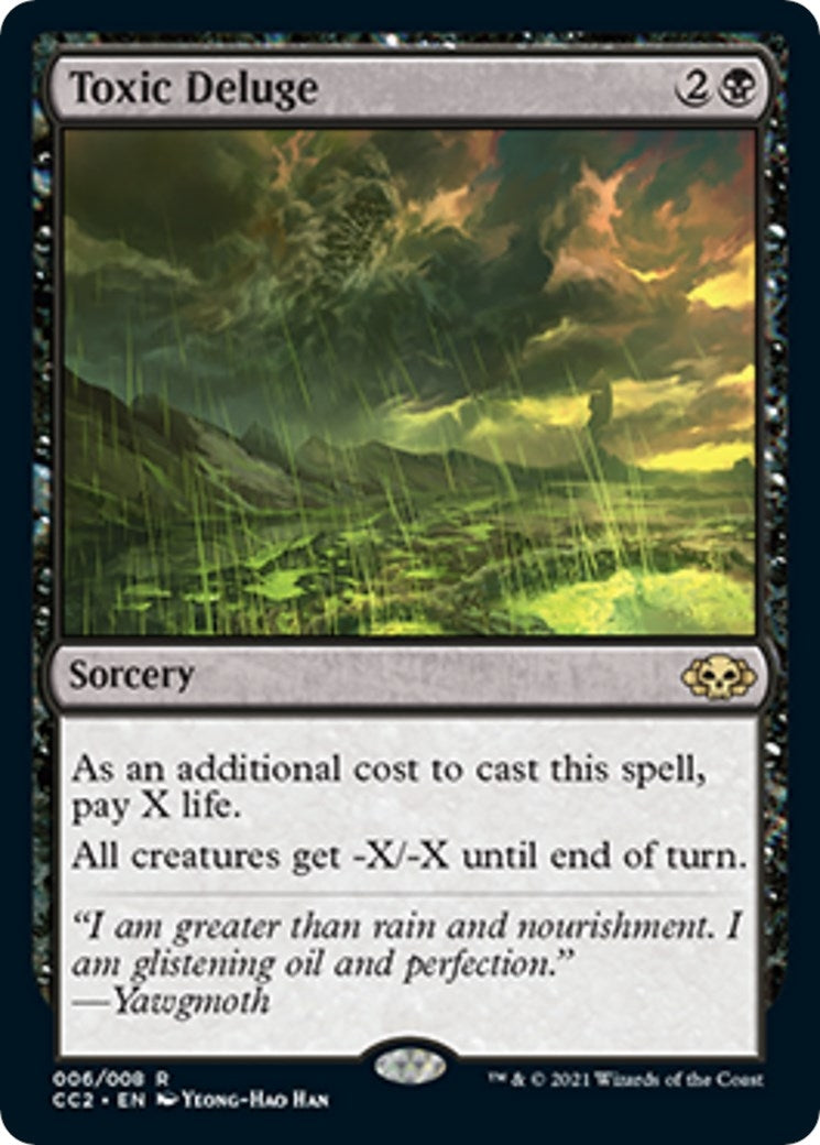 Image for Toxic Deluge (Commander Collection: Black) (6) - Magic: The Gathering