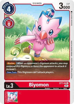 Image for Biyomon (ST-7) (ST7-04 C) - Digimon Card Game