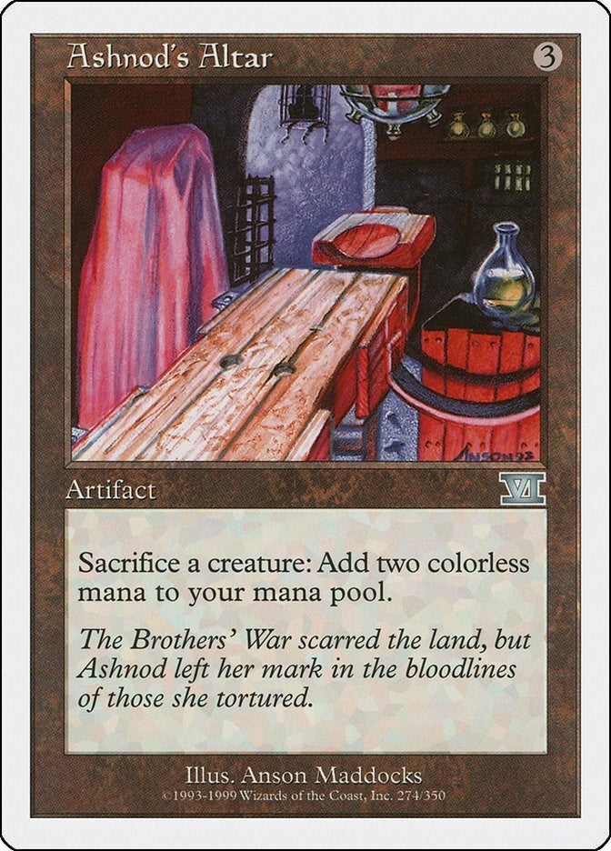 Image for Ashnod's Altar (Classic Sixth Edition) (274) - Magic: The Gathering