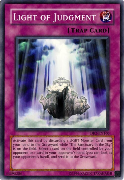 Image for Light of Judgment (Dark Revelation Volume 2) (DR2-EN160) - YuGiOh