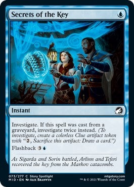 Image for Secrets of the Key (Innistrad: Midnight Hunt) (73) - Magic: The Gathering