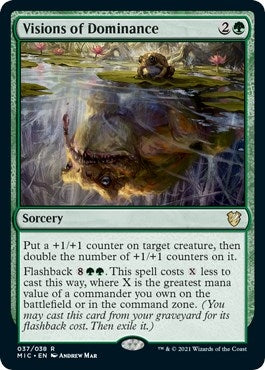 Image for Visions of Dominance (Commander: Innistrad: Midnight Hunt) (37) - Magic: The Gathering