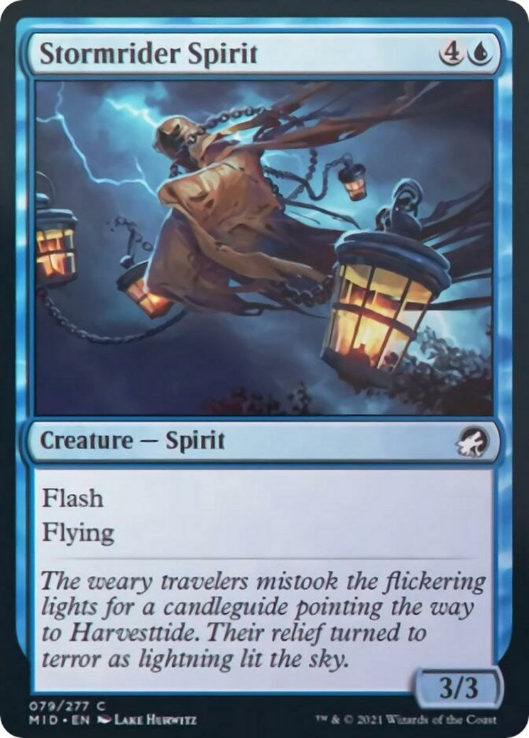 Image for Stormrider Spirit (Innistrad: Midnight Hunt) (79) - Magic: The Gathering