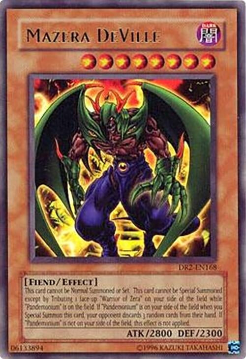 Image for Mazera DeVille (Dark Revelation Volume 2) (DR2-EN168) - YuGiOh