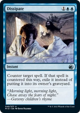 Image for Dissipate (Innistrad: Midnight Hunt) (49) - Magic: The Gathering