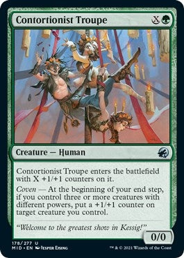Image for Contortionist Troupe (Innistrad: Midnight Hunt) (178) - Magic: The Gathering