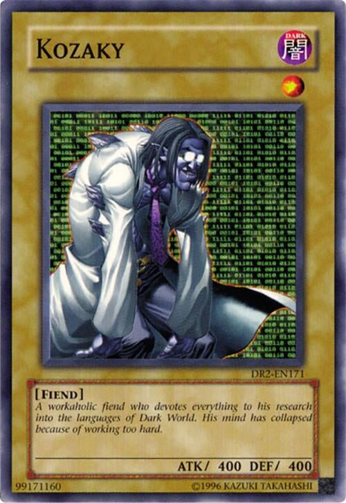Image for Kozaky (Dark Revelation Volume 2) (DR2-EN171) - YuGiOh