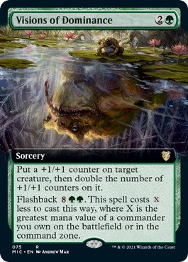 Image for Visions of Dominance (Extended Art) (Commander: Innistrad: Midnight Hunt) (75) - Magic: The Gathering