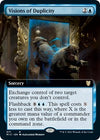 Image for Visions of Duplicity (Extended Art) (Commander: Innistrad: Midnight Hunt) (71) - Magic: The Gathering