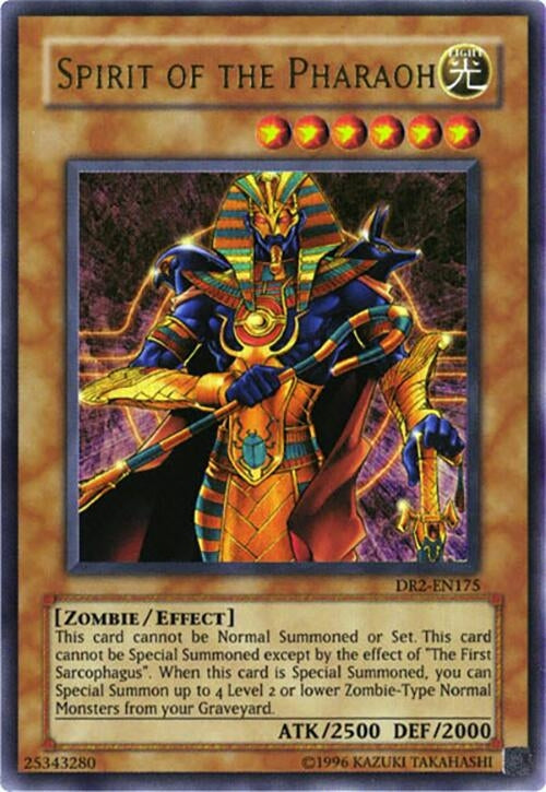 Image for Spirit of the Pharaoh (Dark Revelation Volume 2) (DR2-EN175) - YuGiOh