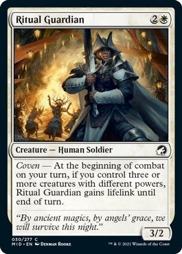 Image for Ritual Guardian (Innistrad: Midnight Hunt) (30) - Magic: The Gathering
