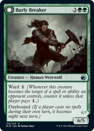 Image for Burly Breaker (Innistrad: Midnight Hunt) (174) - Magic: The Gathering