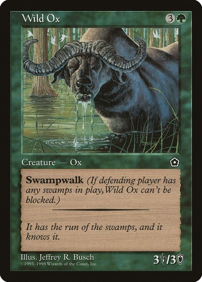 Image for Wild Ox (Portal Second Age) - Magic: The Gathering