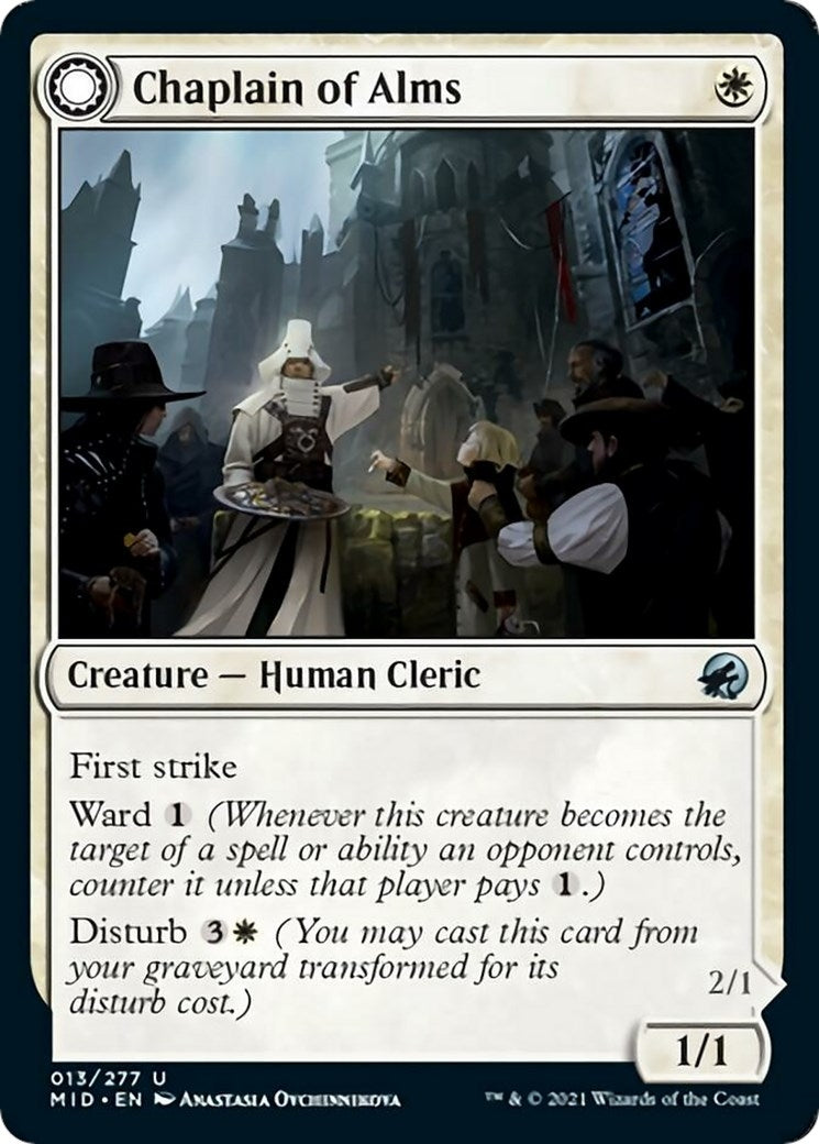 Image for Chaplain of Alms (Innistrad: Midnight Hunt) (13) - Magic: The Gathering
