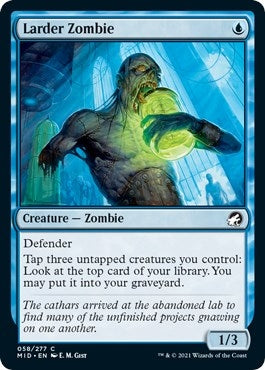 Image for Larder Zombie (Innistrad: Midnight Hunt) (58) - Magic: The Gathering