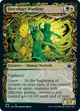 Image for Dawnhart Wardens (Showcase) (Innistrad: Midnight Hunt) (308) - Magic: The Gathering
