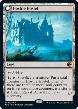 Image for Hostile Hostel (Innistrad: Midnight Hunt) (264) - Magic: The Gathering