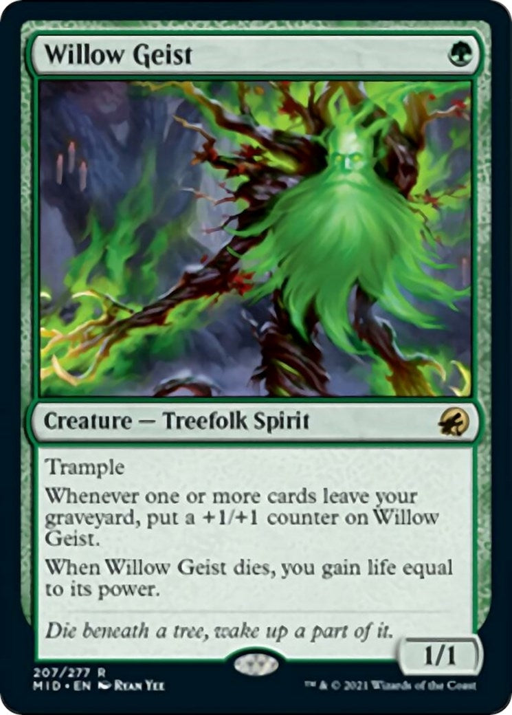 Image for Willow Geist (Innistrad: Midnight Hunt) (207) - Magic: The Gathering
