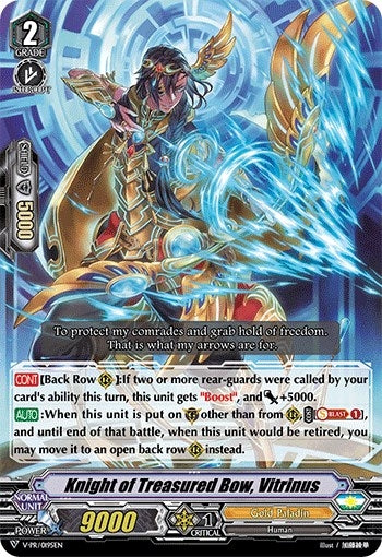 Image for Knight of Treasured Bow, Vitrinus (V Promo Cards) (V-PR/0195EN) - Cardfight Vanguard