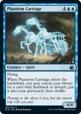 Image for Phantom Carriage (Innistrad: Midnight Hunt) (70) - Magic: The Gathering