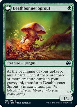 Image for Deathbonnet Sprout (Innistrad: Midnight Hunt) (181) - Magic: The Gathering