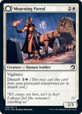 Image for Mourning Patrol (Innistrad: Midnight Hunt) (28) - Magic: The Gathering