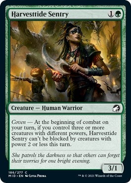 Image for Harvesttide Sentry (Innistrad: Midnight Hunt) (186) - Magic: The Gathering