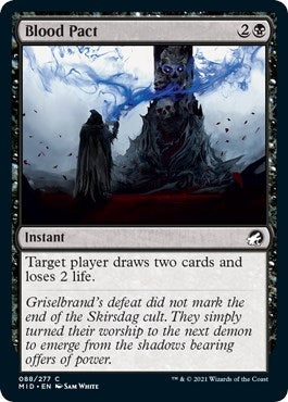 Image for Blood Pact (Innistrad: Midnight Hunt) (88) - Magic: The Gathering