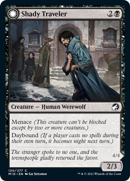 Image for Shady Traveler (Innistrad: Midnight Hunt) (120) - Magic: The Gathering