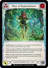 Image for Rites of Replenishment (Blue) (Tales of Aria) (ELE081) - Flesh and Blood TCG