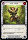 Image for Turn Timber (Blue) (Tales of Aria) (ELE012) - Flesh and Blood TCG