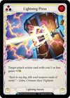 Image for Lightning Press (Yellow) (Tales of Aria) (ELE184) - Flesh and Blood TCG