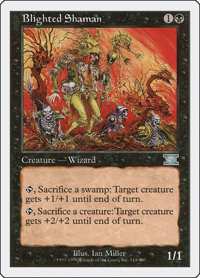 Image for Blighted Shaman (Classic Sixth Edition) (114) - Magic: The Gathering