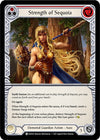 Image for Strength of Sequoia (Red) (Tales of Aria) (ELE028) - Flesh and Blood TCG