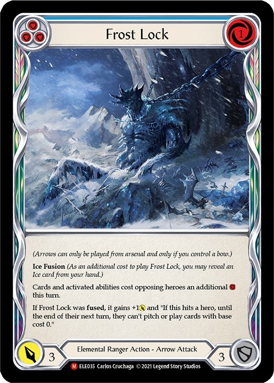 Image for Frost Lock (Tales of Aria) (ELE035) - Flesh and Blood TCG