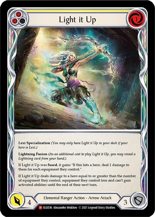 Image for Light it Up (Tales of Aria) (ELE036) - Flesh and Blood TCG
