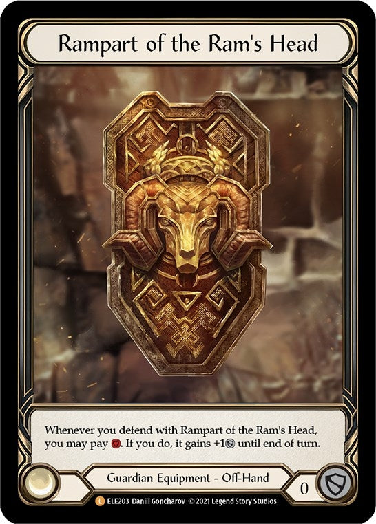 Image for Rampart of the Ram's Head (Tales of Aria) (ELE203) - Flesh and Blood TCG