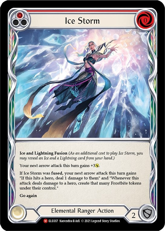 Image for Ice Storm (Tales of Aria) (ELE037) - Flesh and Blood TCG