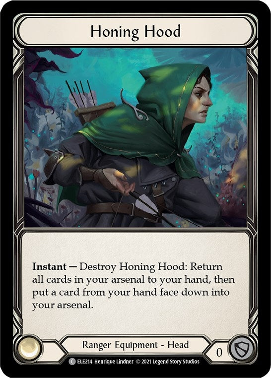 Image for Honing Hood (Tales of Aria) (ELE214) - Flesh and Blood TCG