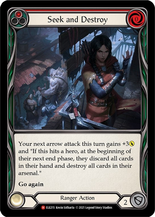 Image for Seek and Destroy (Tales of Aria) (ELE215) - Flesh and Blood TCG