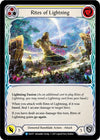 Image for Rites of Lightning (Yellow) (Tales of Aria) (ELE071) - Flesh and Blood TCG