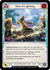 Image for Rites of Lightning (Blue) (Tales of Aria) (ELE072) - Flesh and Blood TCG