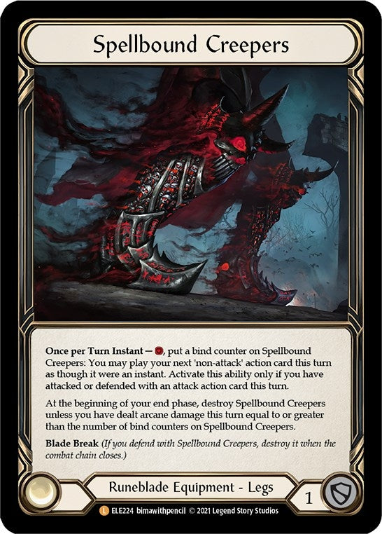 Image for Spellbound Creepers (Tales of Aria) (ELE224) - Flesh and Blood TCG