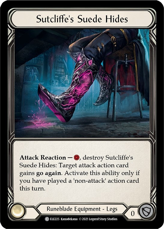 Image for Sutcliffe's Suede Hides (Tales of Aria) (ELE225) - Flesh and Blood TCG